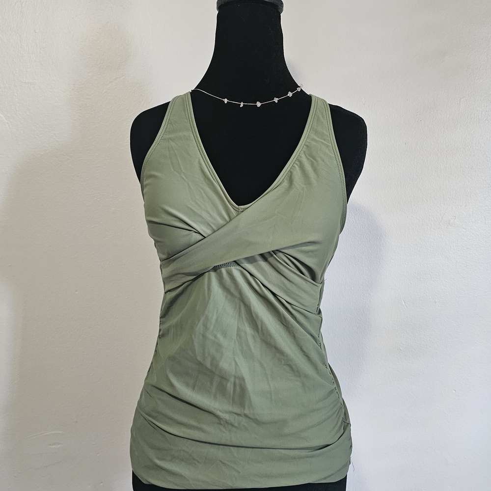 Talisea Olive Green Women's Tank Top